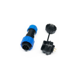 2 Pin IP68 16mm Su Geçirmez Konnektör Takım