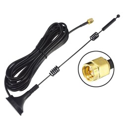 5800Mhz 12dBi 22.3cm Manyetik Taban SMA Erkek Wifi Anten