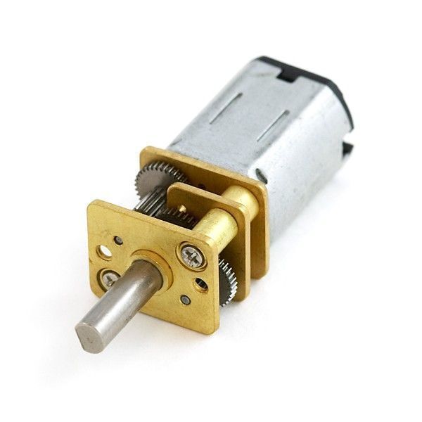 6V 12mm 200 RPM Redüktörlü Mikro DC Motor