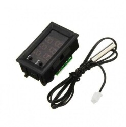 Ayarlanabilir Dijital Termostat Röle Çıkışlı (12 V)