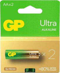 GP Ultra 1.5 V AA Kalem Pil - 2'li