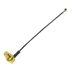 RPSMA 90 Derece Dişi Kablo 50cm