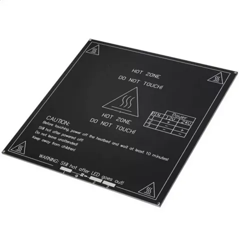 MK3 Alüminyum Baskı Yatağı - 300x200x3mm - 12V Heatbed