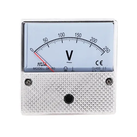 250v Voltmetre Analog