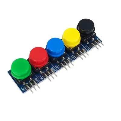 5 Renk Buton Modülü
