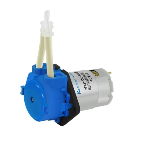 24V 5W Peristaltik Sıvı Pompası - Silikon Tüp, NKP-DC-S10G
