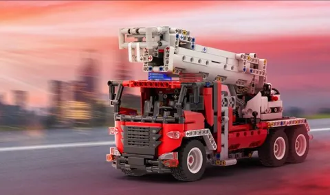 Jimu GO Fire Blazer - Uzaktan Kontrol Edilebilir ve Kodlanabilir İtfaye Aracı