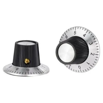 KN-C2 6.4mm Potansiyometre Başlığı - 29x18mm
