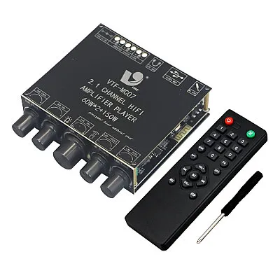 VTF-MC07 2x60W + 150W 2.1 Kanal Bluetooth Amfi Modülü