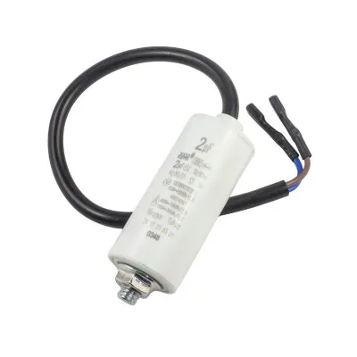 CBB65 2uF 450V Kablolu Daimi Kondansatör