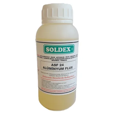 Soldex ASF-24 Alüminyum Flux Lehim Suyu - 250ml
