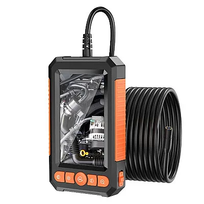 C43 4.3" Ekranlı 1080P 8mm Yılan Kamera Endüstriyel Endoskop  - 5m Kablolu