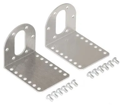Aluminyum L tipi 37D Motor Tutucu (İkili) - PL-1084