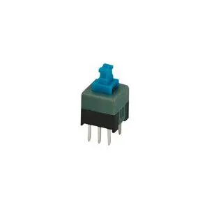 6 Pinli Toggle ON OFF Anahtar - Mavi (7x7 mm)