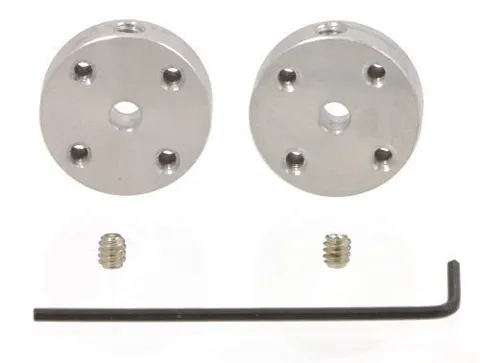 Pololu Universal Alüminyum 4mm Şaft Montaj Hub 4 mm Kaplin | M3 Delikli | 2 Adet