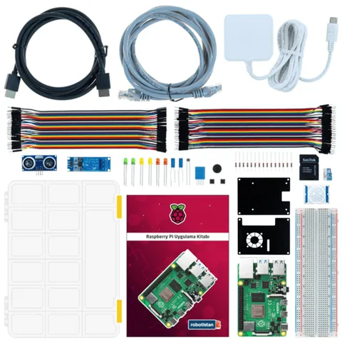 Raspberry Pi 4 8GB Süper Başlangıç Seti