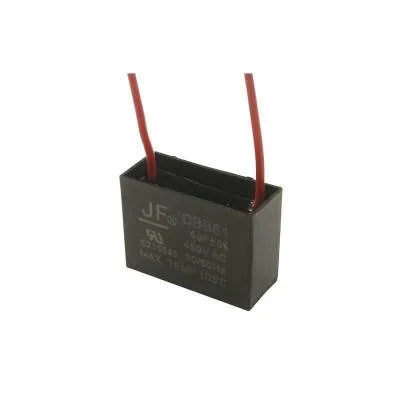 CBB61 4uF 450V Kablolu Kutulu Daimi Kondansatör