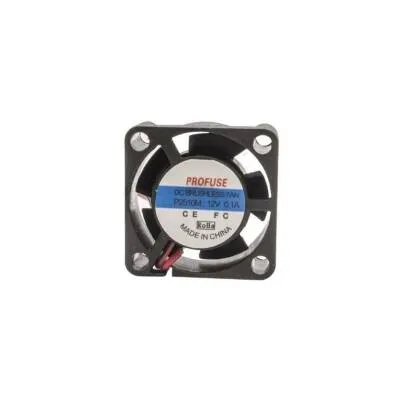 25x25x10mm 12V 0.10A Fan 2 Kablolu