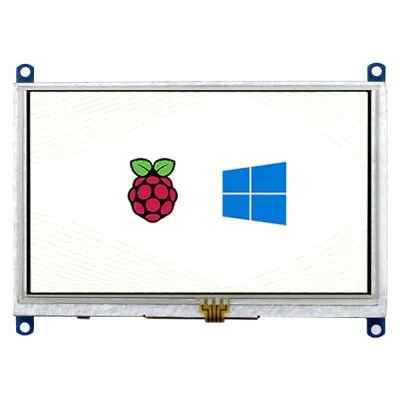 WaveShare 5 Inch 800x480 Rezistif  Dokunmatik HDMI Ekran