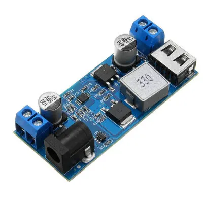 HCW-P715 9-36V'tan 5V'a 5A Voltaj Düşürücü  Regülatör Kartı