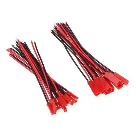JST Kablolu Erkek Dişi Konnektör - 22AWG 10cm