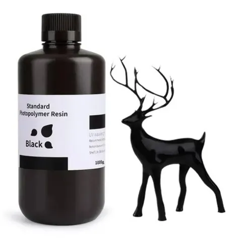 ELEGOO 3D Yazıcı Standart Reçine - Siyah - 1Kg
