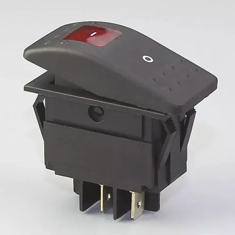 Marin Tip Anahtar RK1-06N 12V LED 4P