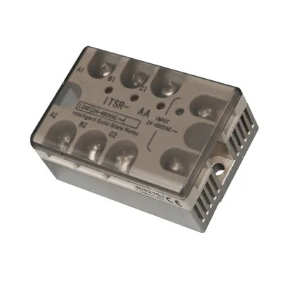 ITSR-60AA 3-Faz Akıllı Solid State Röle 60A - 85-250VAC Giriş 24-600VAC Çıkış