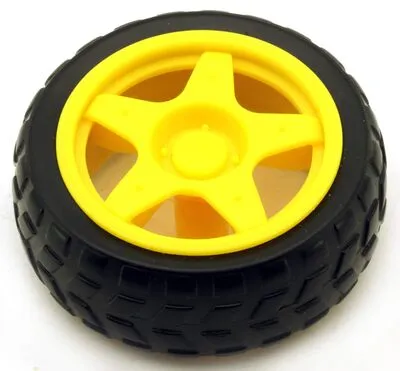 65mm (6V 250rpm Sarı Motor Uyumlu)
