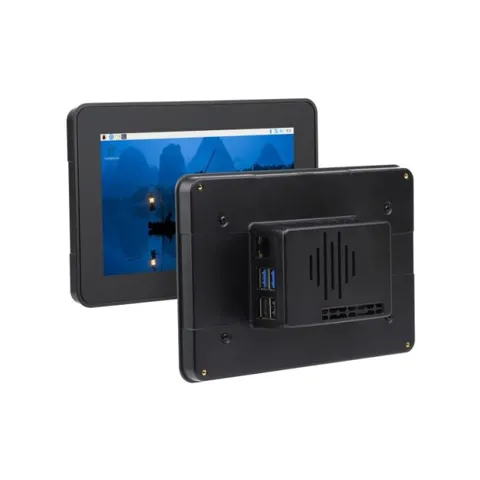 Waveshare Raspberry Pi 5 Uyumlu TD2 Soğutuculu Metal Koruma Kutu (PI5-CASE-TD2)