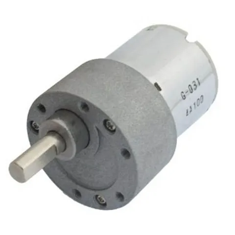 12V 100 RPM 37mm Redüktörlü Dc Motor
