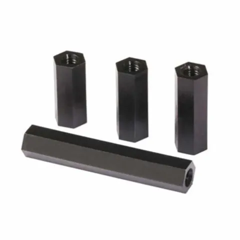 12mm M3 Dişi-Dişi Plastik Aralayıcı - Siyah