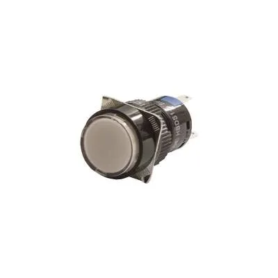16mm 24V Beyaz Anahtarlı Buton CD-AY-11DZ/24V/W