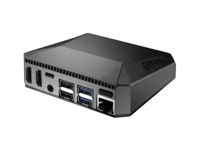 Argon ONE Raspberry Pi 4 Alüminyum Kasa V2