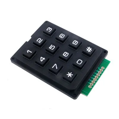 3x4 Telefon Stili Matrix Keypad