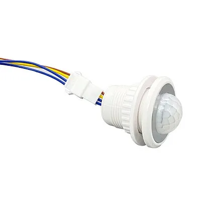 LD-TT-15 AC 220V 110° Ayarlanabilir Mini PIR Hareket Sensörü
