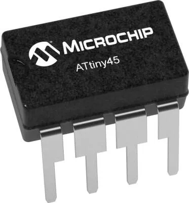 ATTINY45V-10PU DIP-8 10MHz Mikrodenetleyici