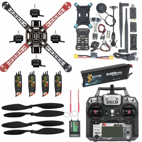 F450 Drone Kiti Pixhawk JETFİRE Full Drone Seti 10 Kanal