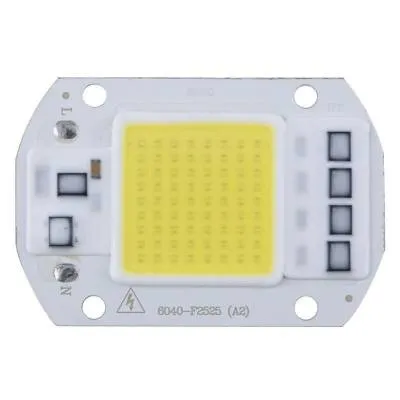 Beyaz 220V Projektör Cob Led 50W Driver Çipli