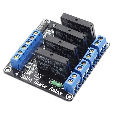 4 Kanal 5V Düşük Seviye Solid State Röle Modülü