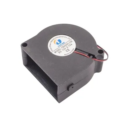 60X60X28mm 12V 0.15A 2P Salyangoz Fan
