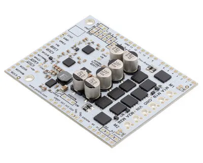 Arduino için G2 24v18 HP Dual DC Motor Sürücü Shield, 2x18A, 40V, PL-2518