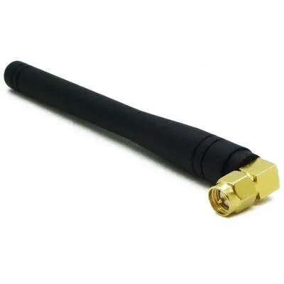 433MHz 100mm 90 Derece Sağ Açılı Sma Erkek (Male) Anten DAA043SA100