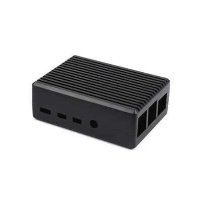 Raspberry Pi 4 Alüminyum Şerit Yivli Kasa