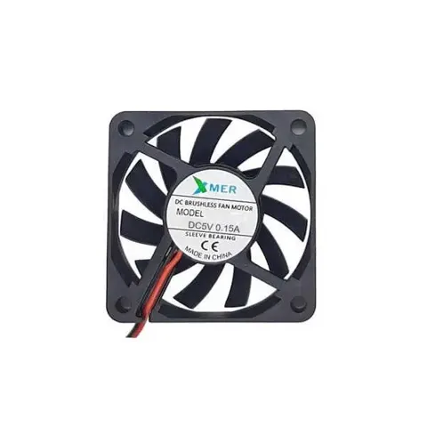 XMER 5V DC 2 Kablo Fan 40x40x10mm