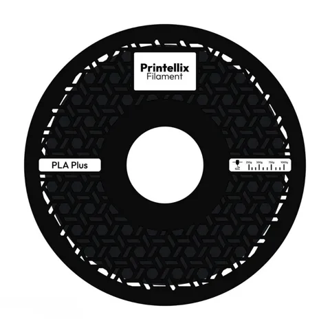 Printellix PLA+ Siyah Filament - 1.75mm - 1 Kg