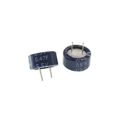 0.47F 5.5V Kondansatör Pil - Süper Kapasitör