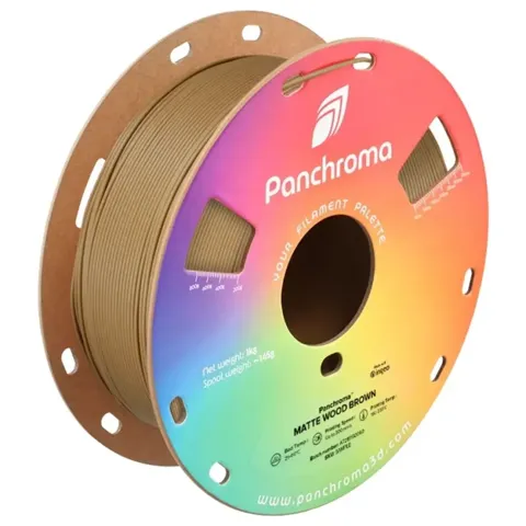 Polymaker Panchroma Matte PLA Filament Ahşap Kahverengi