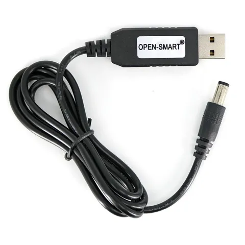 USB-Barrel Jack Voltaj Yükseltici (Giriş 5V, Çıkış 9V)