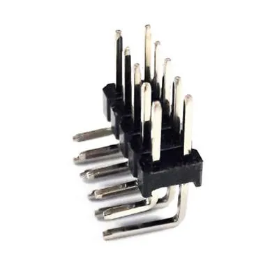 10 Pin (2x5) 2.54mm Erkek Pin Header THT